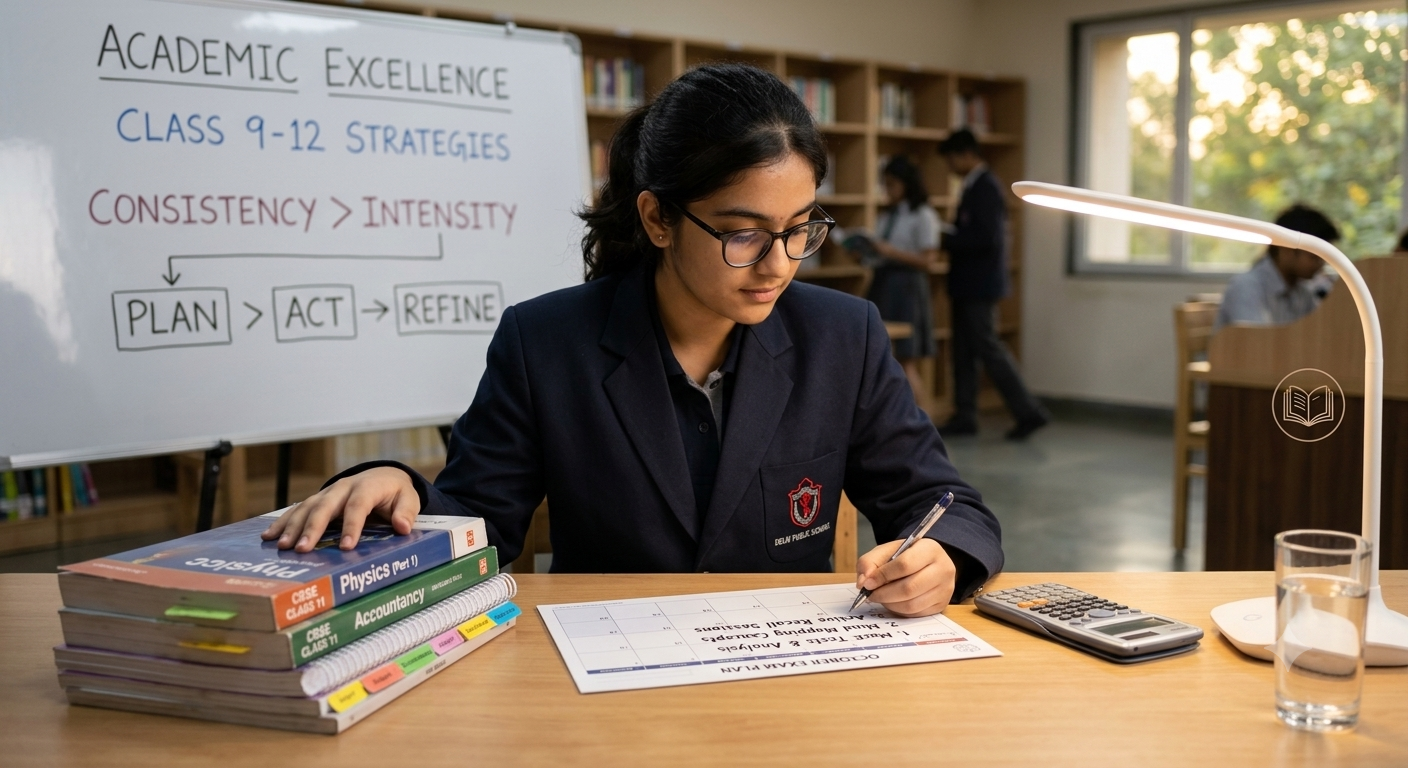 Exam Strategies & Academic Excellence (Class 9-12)