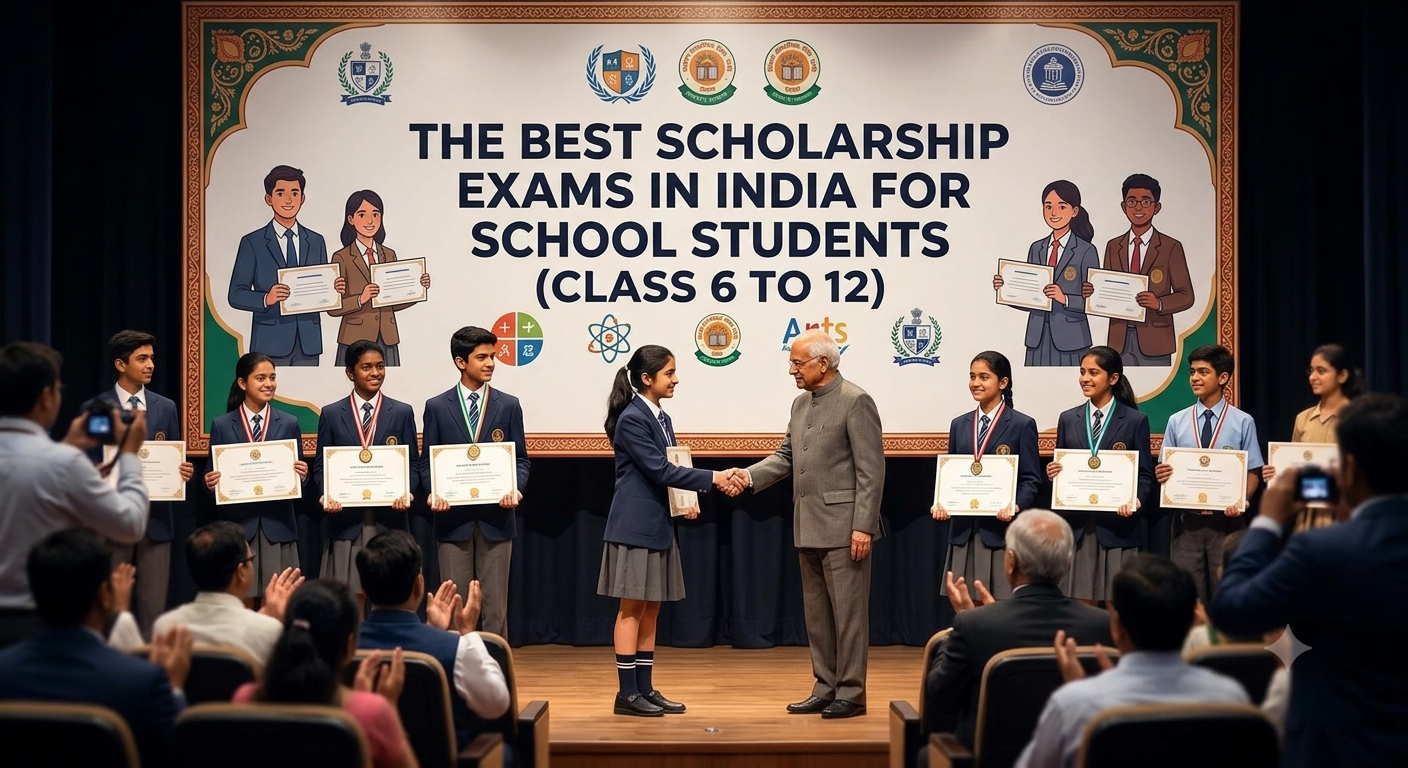 The Best Scholarship Exams in India for School Students (Class 6 to 12)