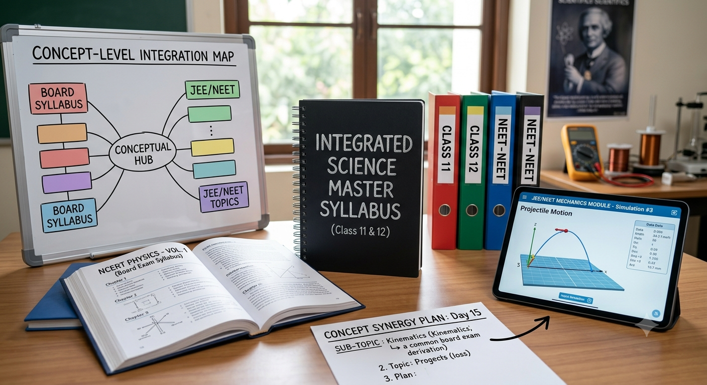The Ultimate Blueprint to Master Board Exams and JEE/NEET Coaching in Class 11 & 12.