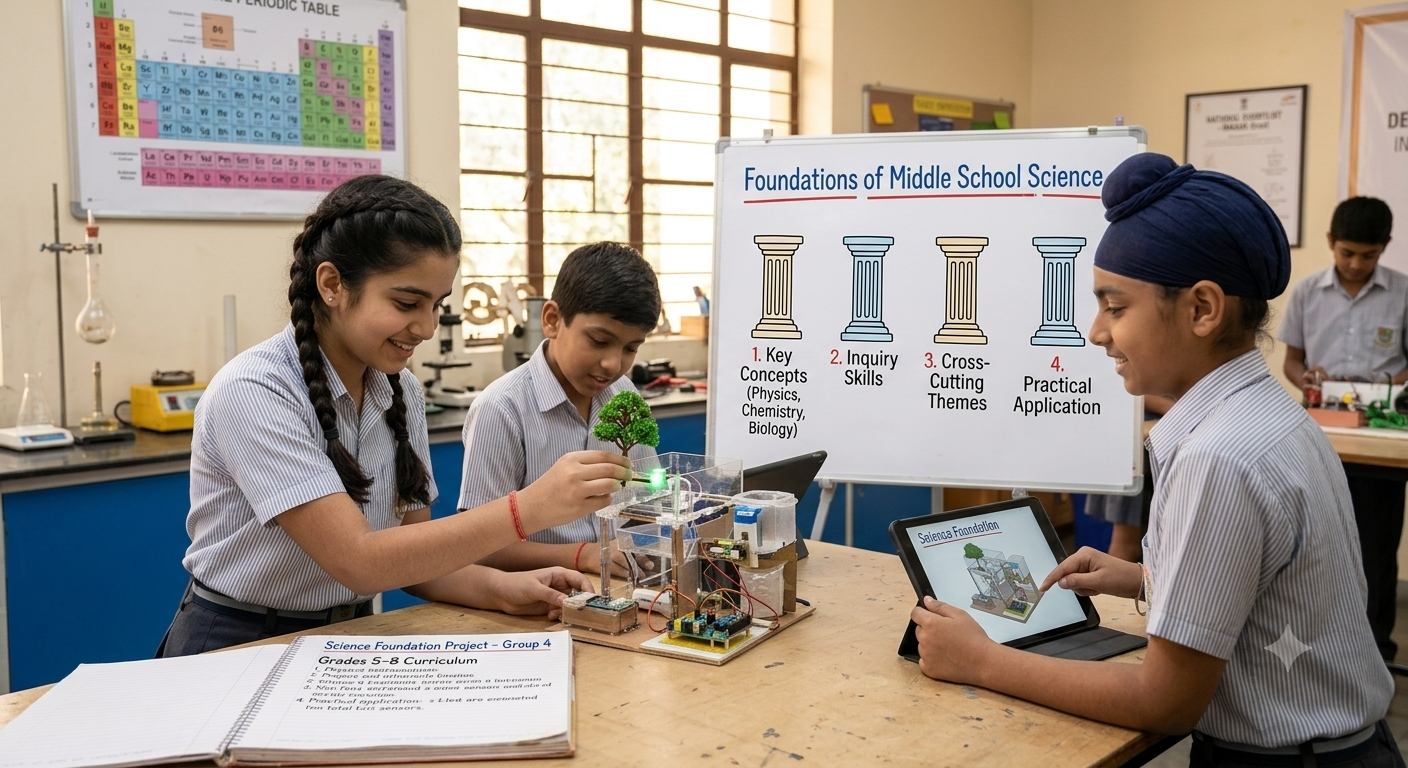 How to Build a Strong Science Foundation in Middle School, (Grades 5-8)
