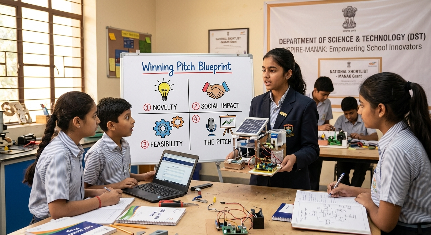 DST INSPIRE Awards MANAK Scheme: How to Pitch an Award-Winning Idea in Class 6 to 12