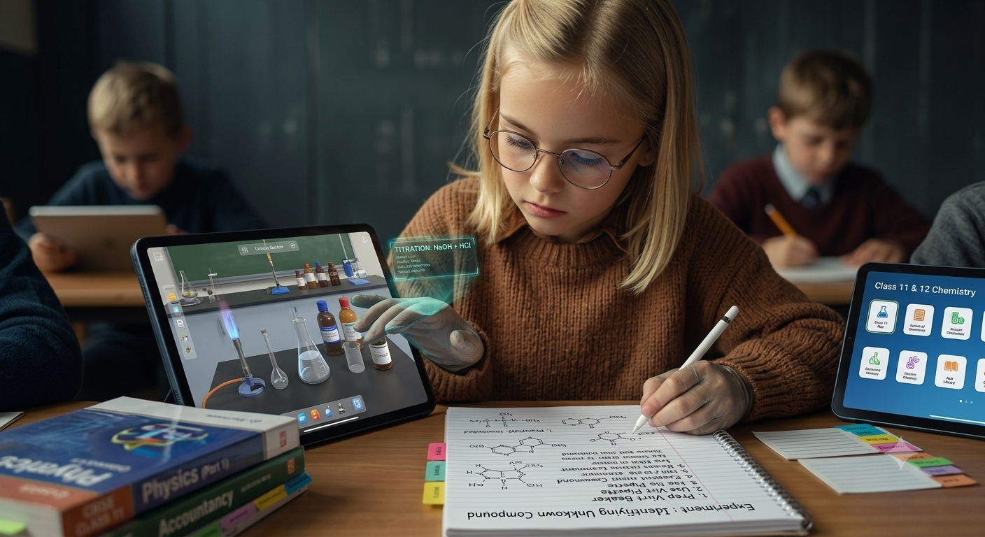 What Are the Best Virtual Chemistry Lab Apps for Class 11 and 12?​
