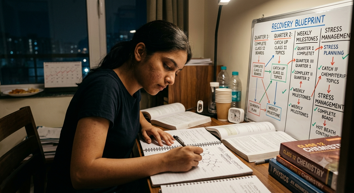 Is Starting JEE Prep in Class 12 a Realistic Goal? The Step-by-Step Recovery Blueprint