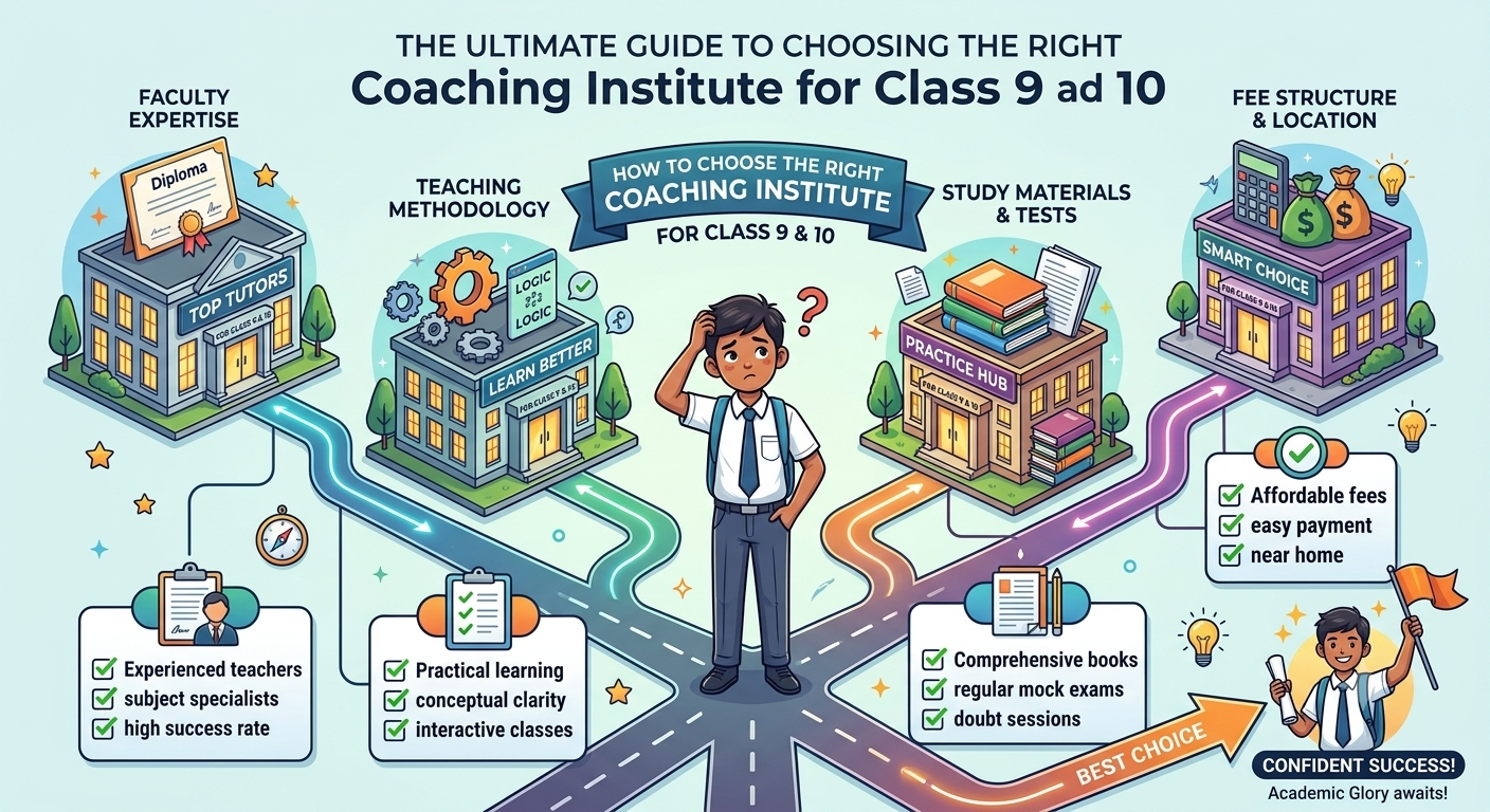How to Choose the Right Coaching Institute for Class 9 and 10: The Ultimate Guide